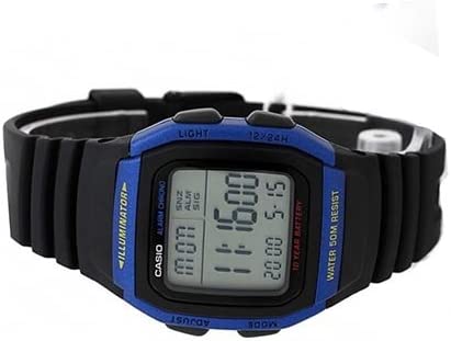 W-96H-2AV Reloj Casio para Caballero, Illuminator 10 Años de Batería - Image 6