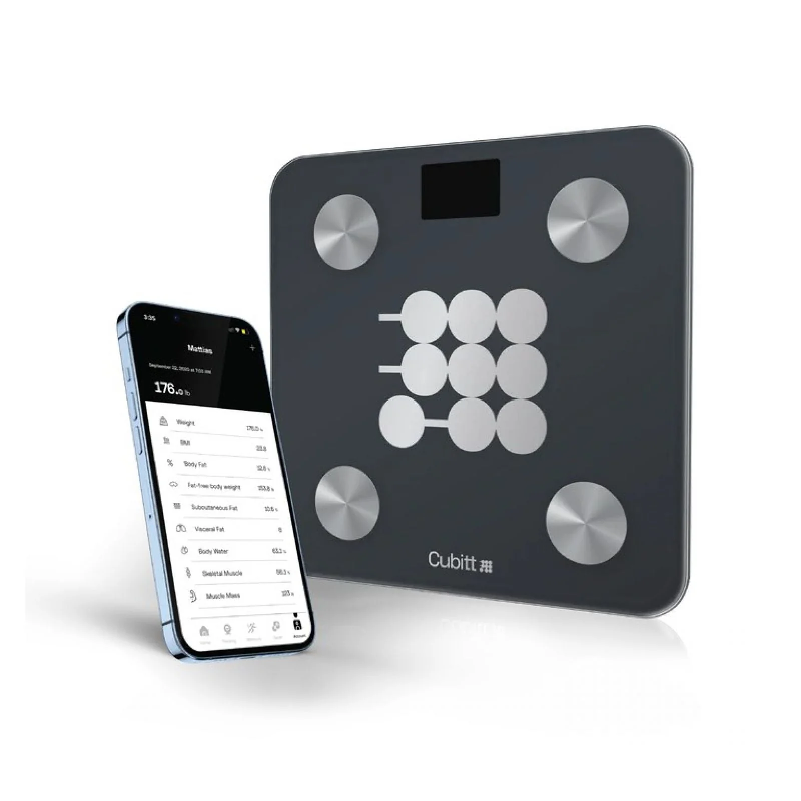 Cubitt CT-SCALE8 Báscula con Bluetooth - Image 3
