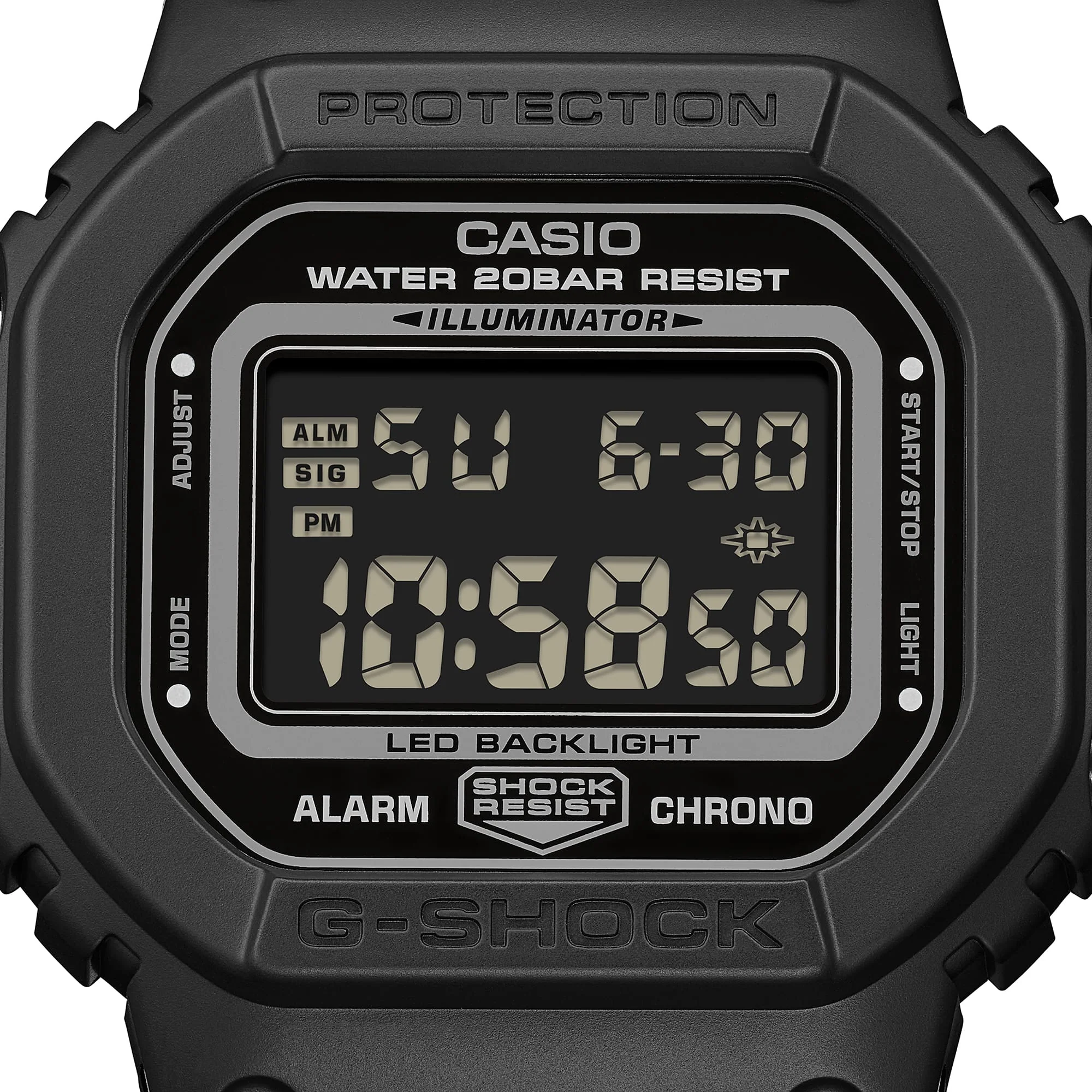 DW-5600MNC-1 Reloj G-Shock de hombre pulsera de tela - Image 10