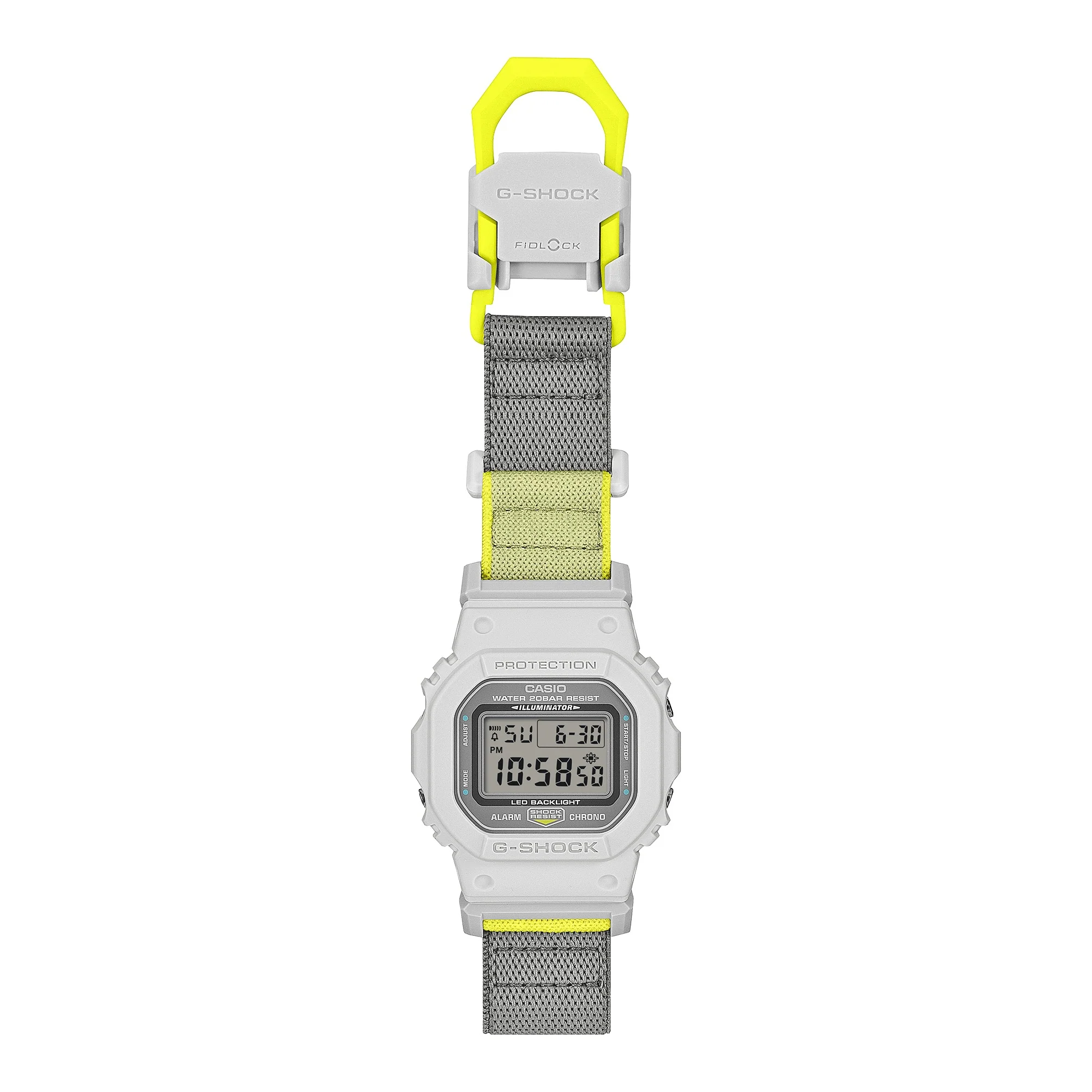 DW-5600MNC-7A8 Reloj G-Shock de hombre correa de tela - Image 2