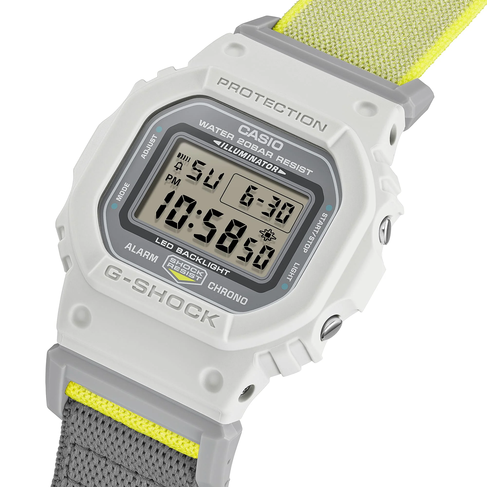 DW-5600MNC-7A8 Reloj G-Shock de hombre correa de tela - Image 6