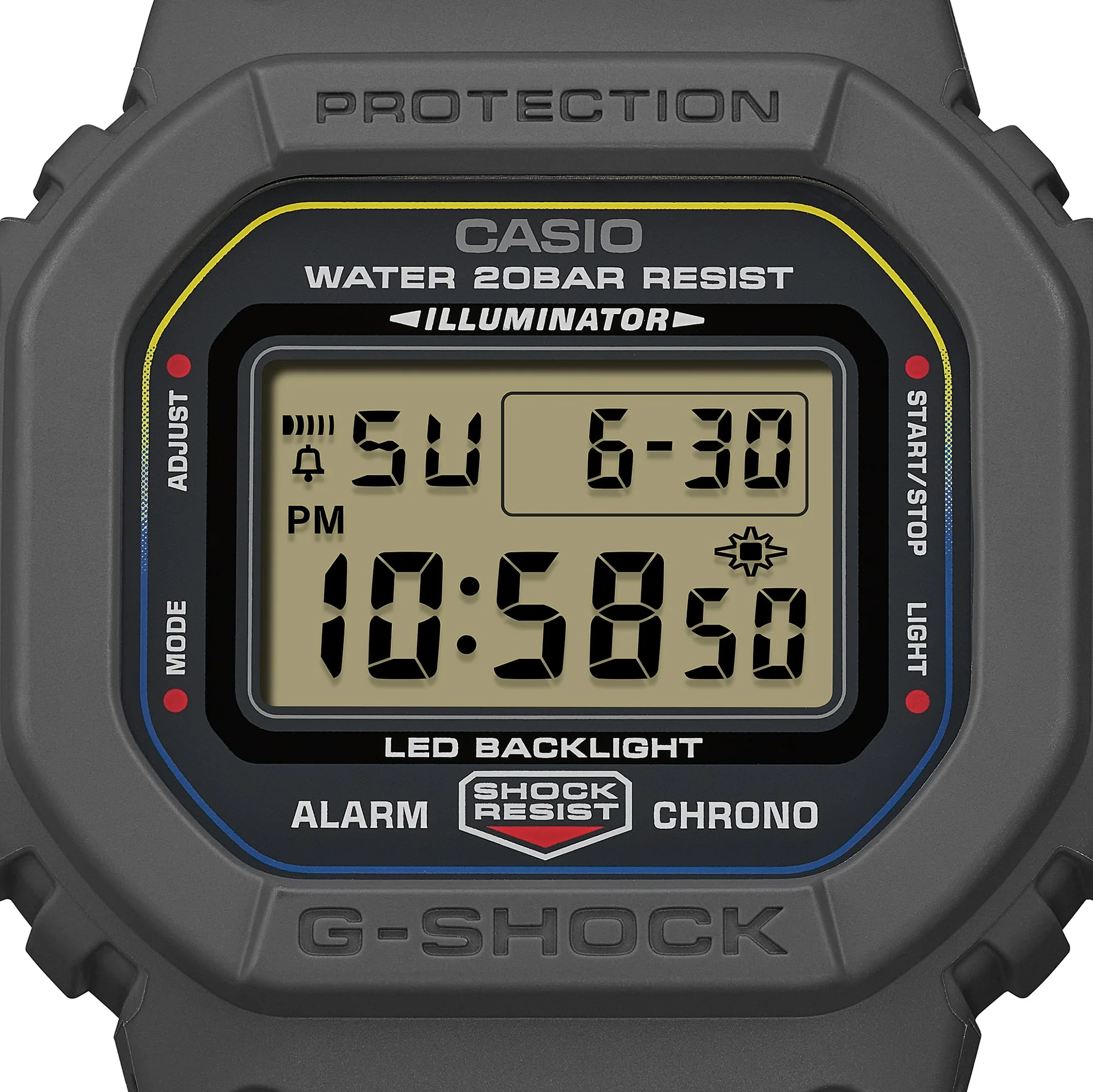 DW-5600MNC-8A2 Reloj G-Shock de hombre correa de tela - Image 8