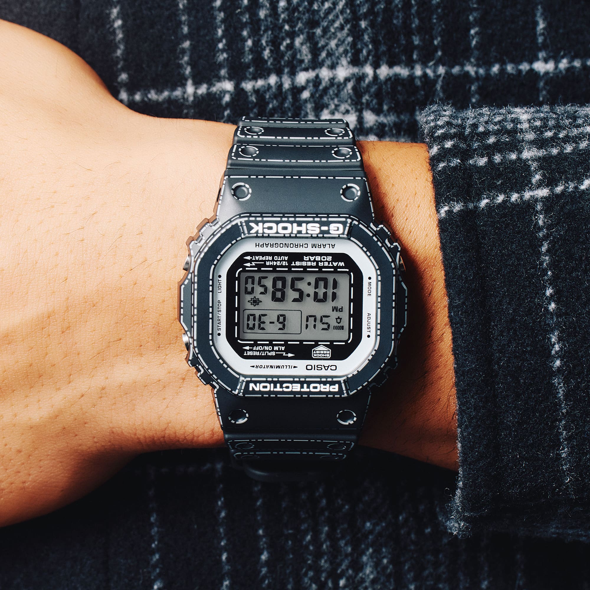 DW-5600RGM-1 Reloj G-Shock de hombre correa de silicona - Image 5