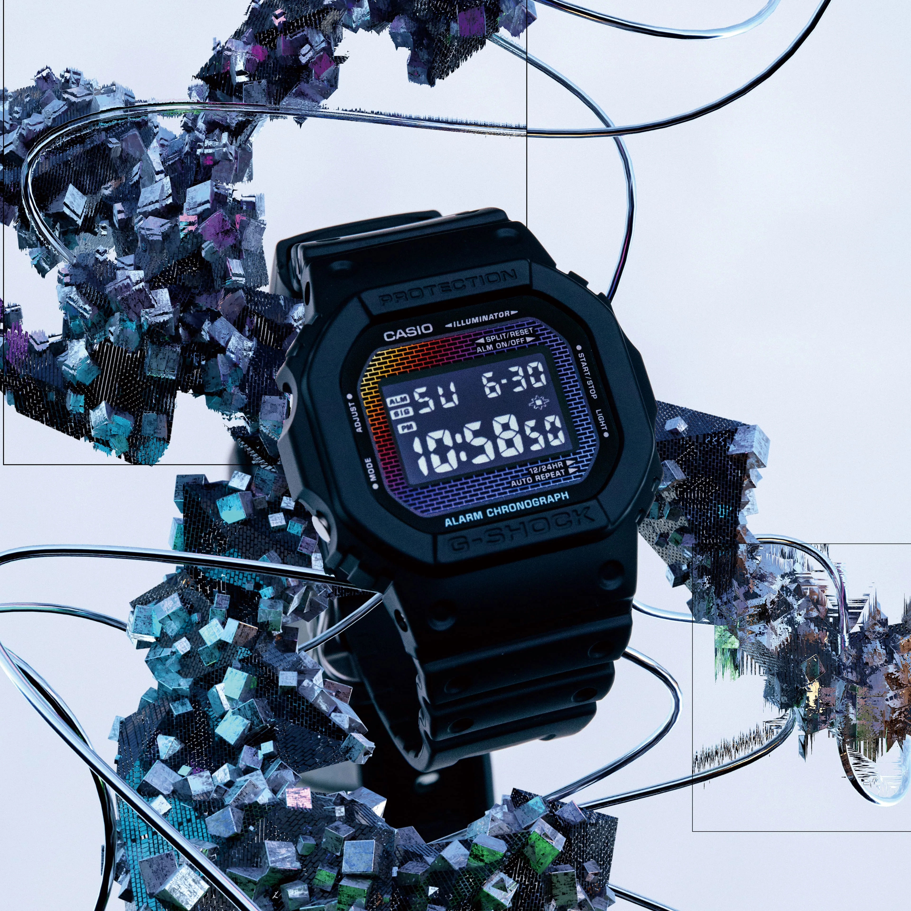 DW-5600RW-1 G-Shock reloj para caballero pulsera de resina - Image 3