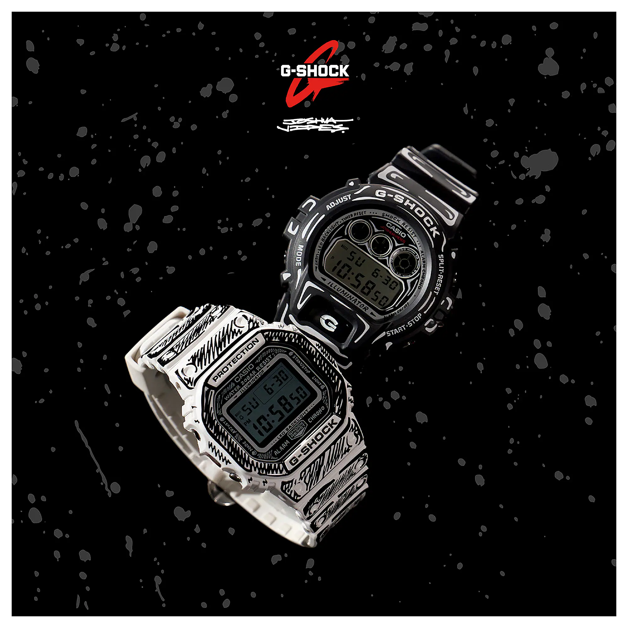 DW-6900JV-1 Reloj G-Shock Joshua Vides de hombre correa de resina - Image 11