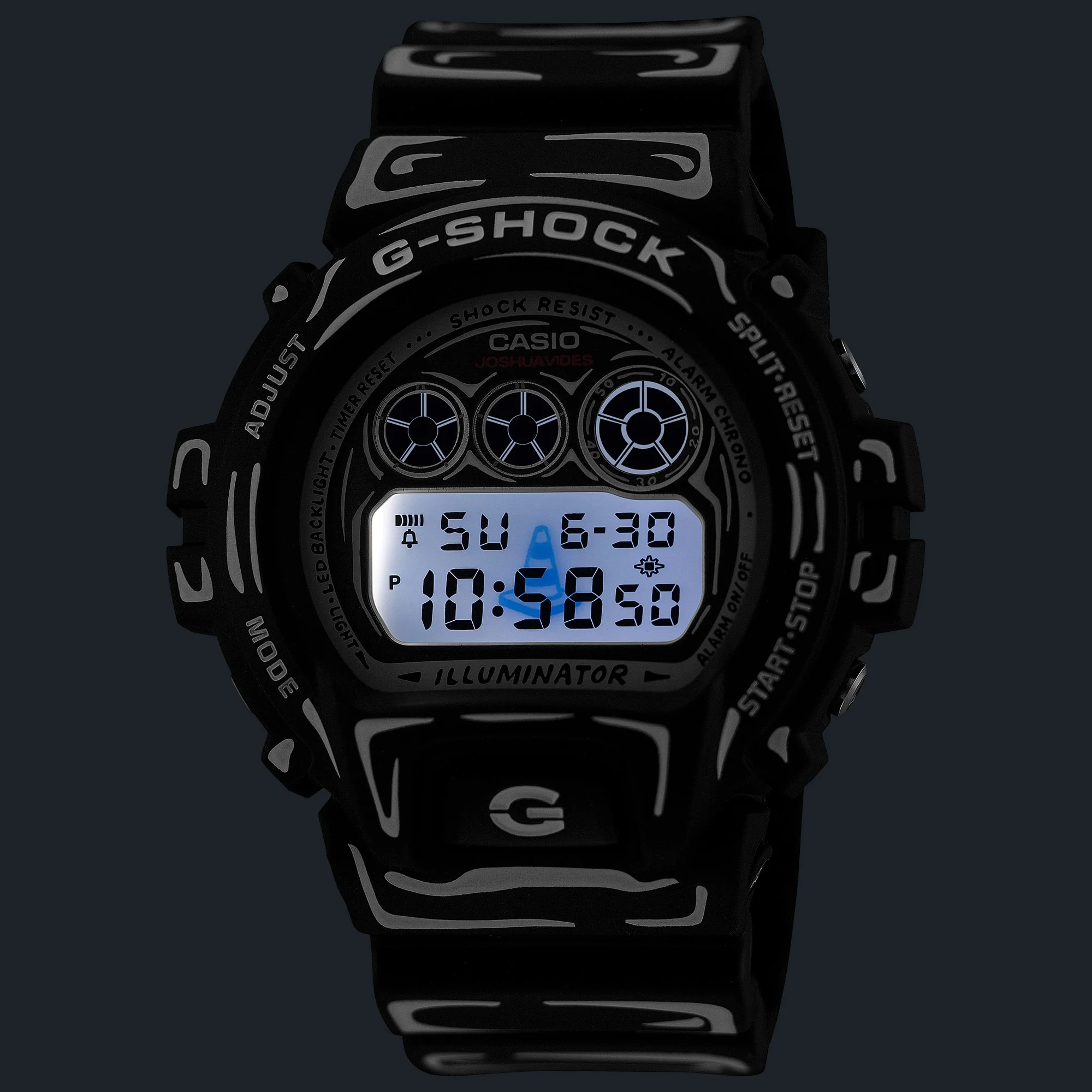 DW-6900JV-1 Reloj G-Shock Joshua Vides de hombre correa de resina - Image 8