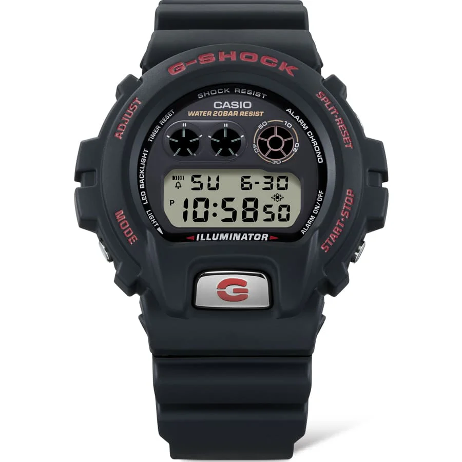 DW-6900TR-1 Reloj G-Shock de hombre pulsera de resina - Image 2