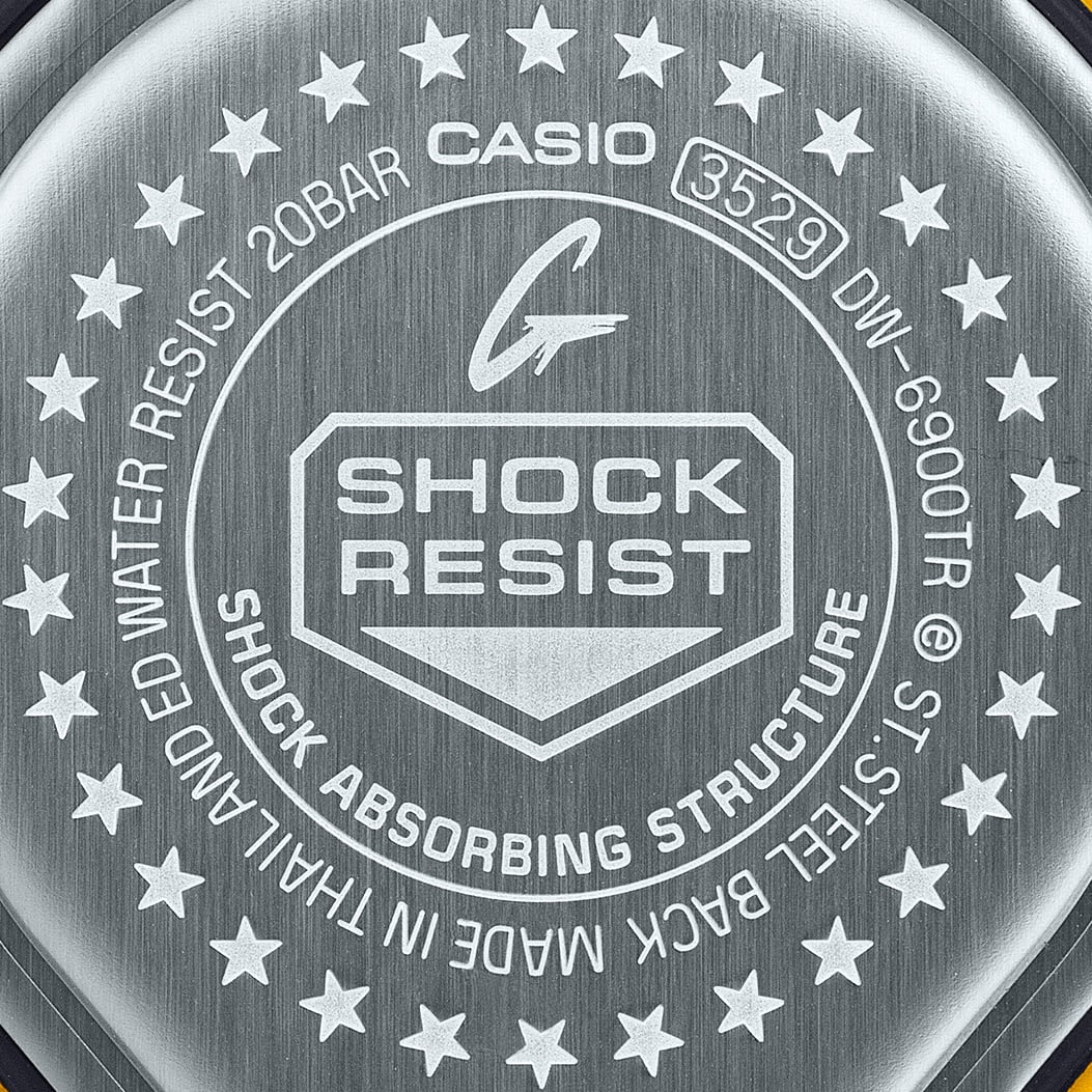 DW-6900TR-4 Reloj G-Shock de hombre pulsera de resina - Image 3