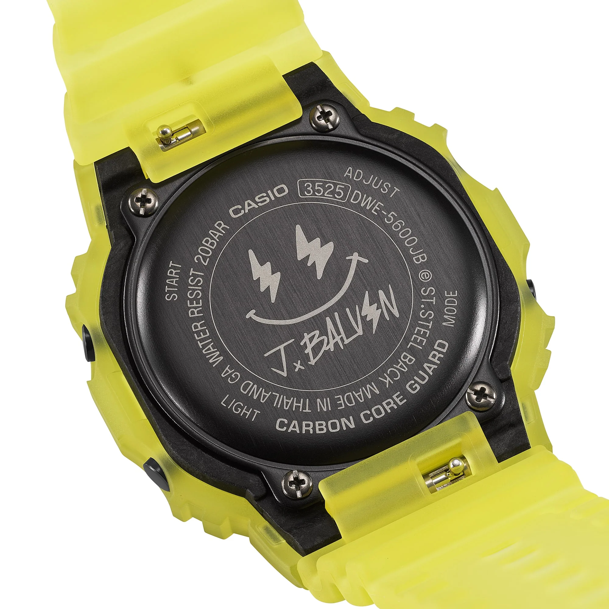 DWE-5600JB-1A9 Reloj G-Shock J Balvin de unisex correa de resina digital - Image 7