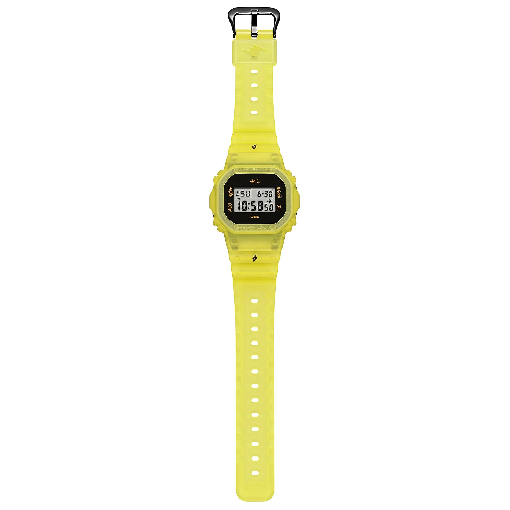 DWE-5600JB-1A9 Reloj G-Shock J Balvin de unisex correa de resina digital - Image 8