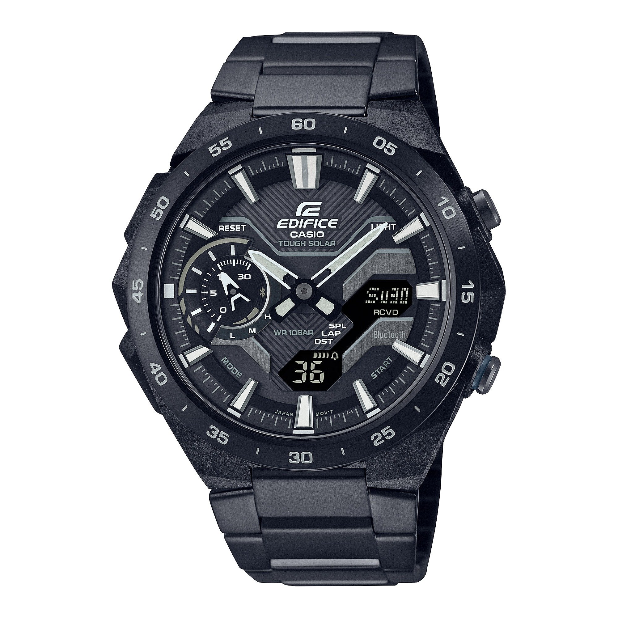ECB-2200DC-1A Edifice Windflow Tough Solar Reloj para Hombre con Bluetooth