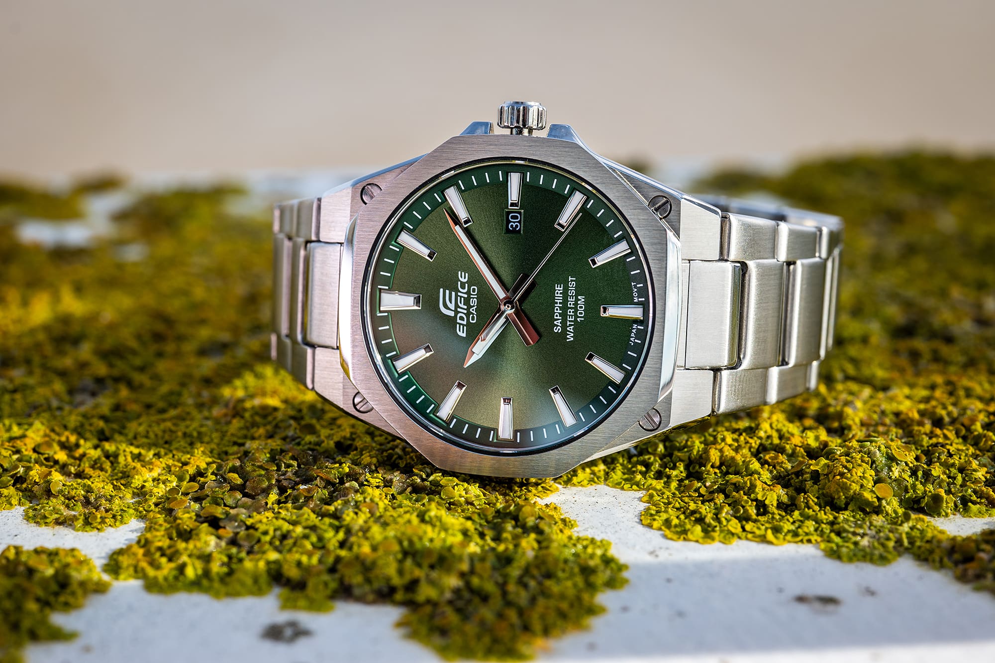 EFR-S108D-3AV Edifice Reloj para Hombre cristal zafiro - Image 10