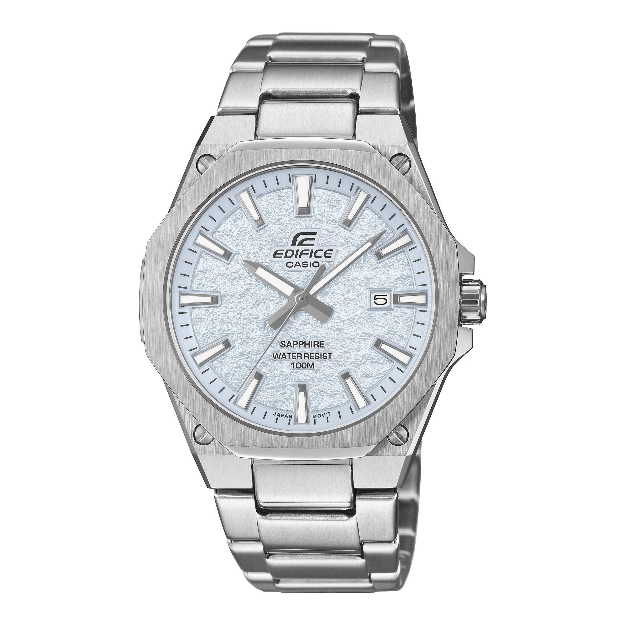 EFR-S108DE-2AV Reloj Edifice de hombre banda de metal cristal zafiro