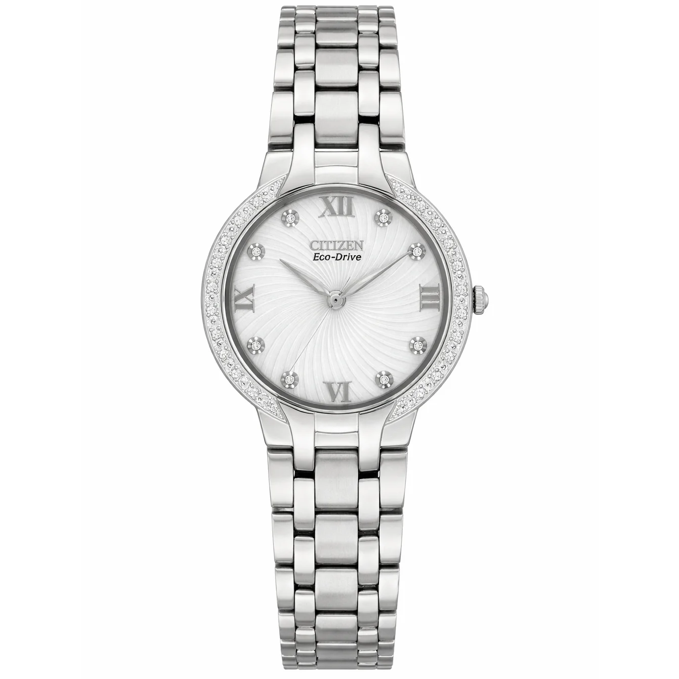 EM0120-58A Reloj Citizen Bella Eco-Drive de mujer correa de metal