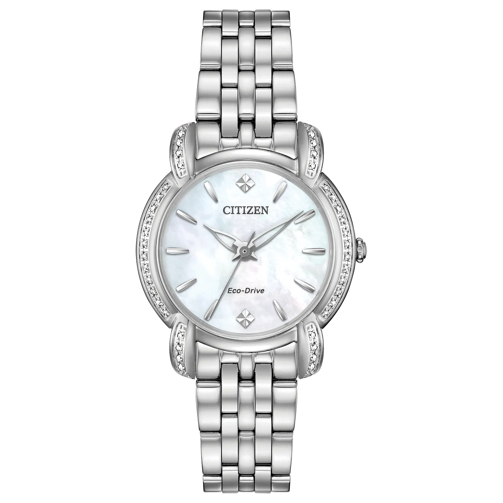 EM0690-50D Citizen Jolie de dama correa de metal Eco-drive