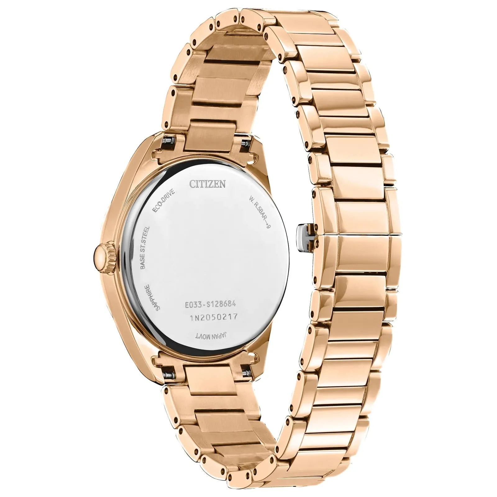EM0973-55A Citizen Arezzo Eco-drive reloj para dama pulsera de acero inoxidable - Image 4