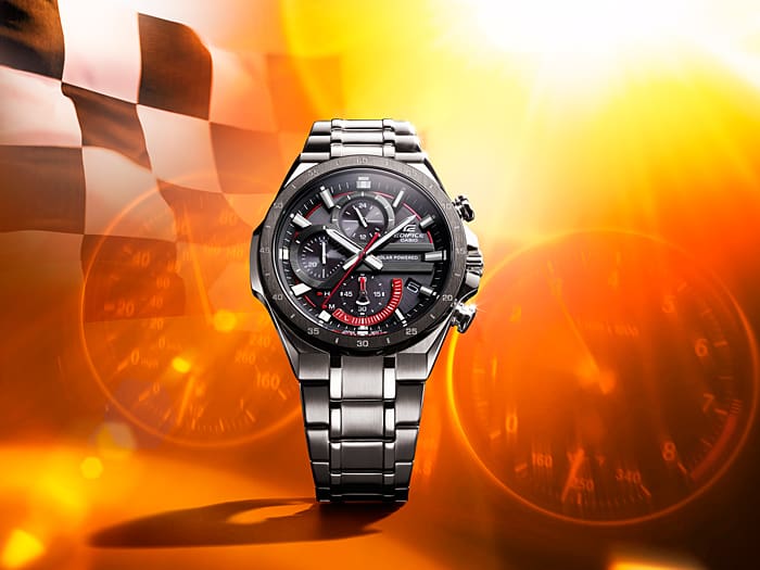 EQS-920DB-1AV Reloj Edifice Solar de hombre correa de metal - Image 7