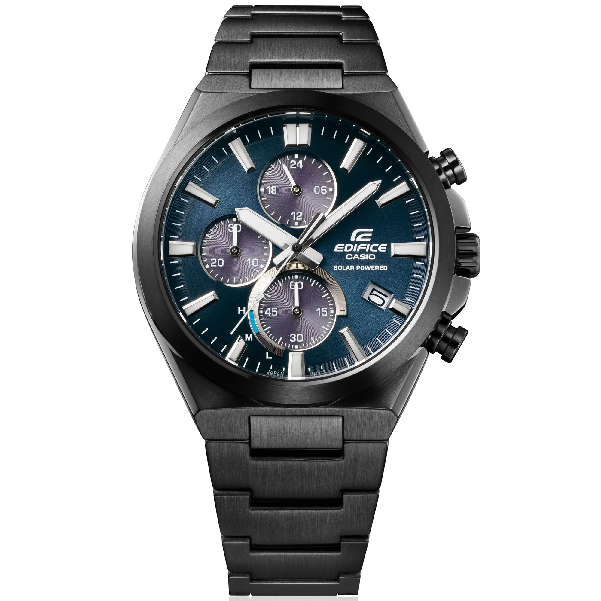 EQS-950DC-2AV Edifice para caballero correa de metal - Image 4