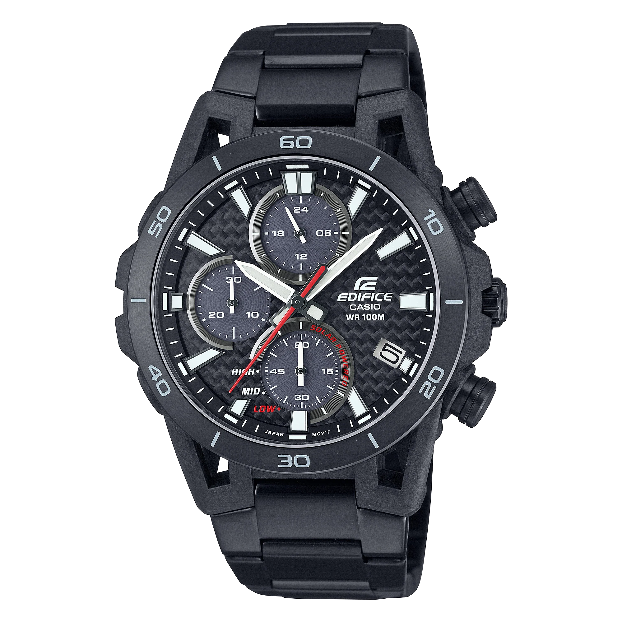 EQS-960DC-1AV Edifice para caballero correa de metal