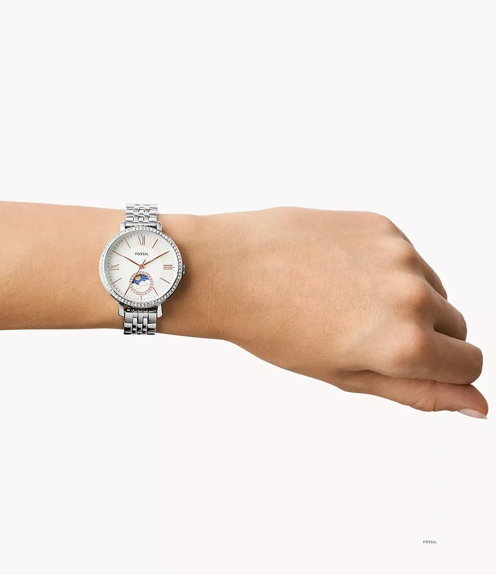 ES5164 Reloj Sun Moon de dama correa de metal - Image 2
