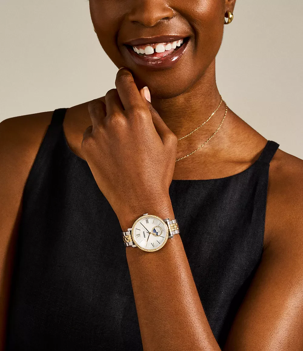 ES5166 Reloj Fossil Jacqueline de mujer correa de metal - Image 4