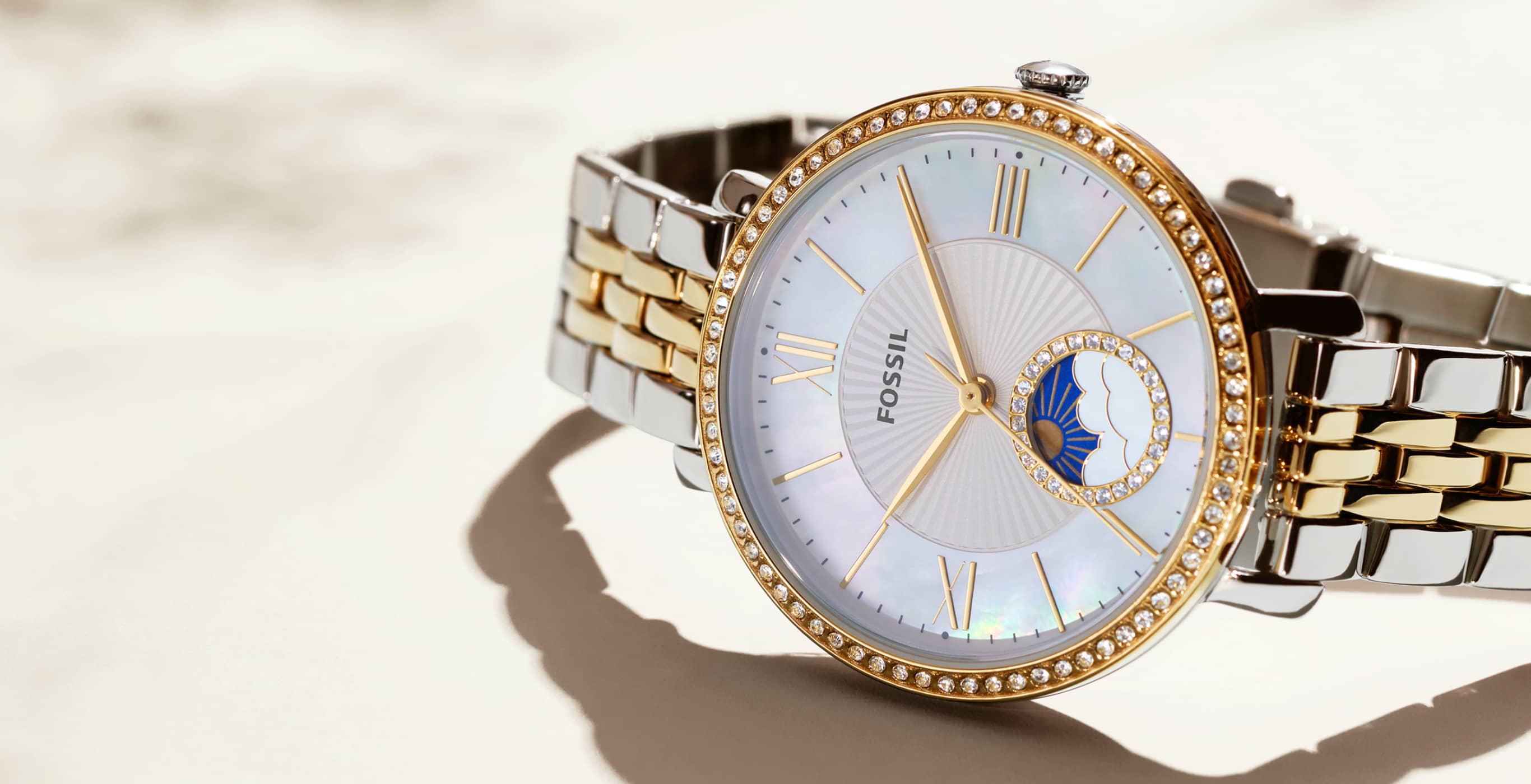ES5167 Reloj Fossil Jacqueline de mujer correa de metal - Image 5