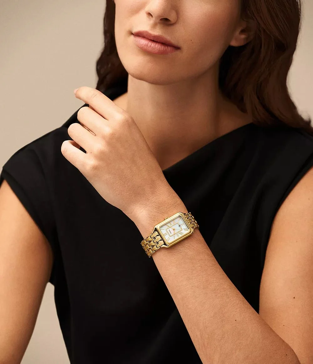 ES5304 Raquel para mujer pulsera de metal cuadrado - Image 6