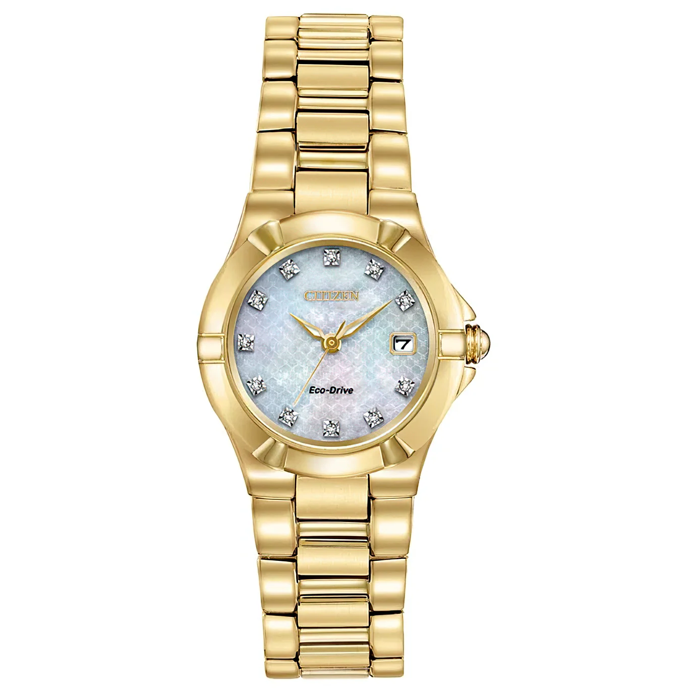 EW1532-61D Reloj Citizen de dama pulsera de metal Eco-Drive