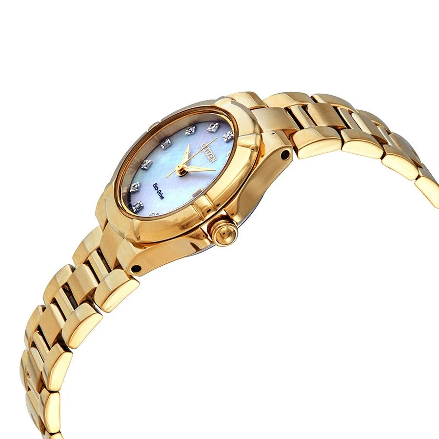 EW1532-61D Reloj Citizen de dama pulsera de metal Eco-Drive - Image 2
