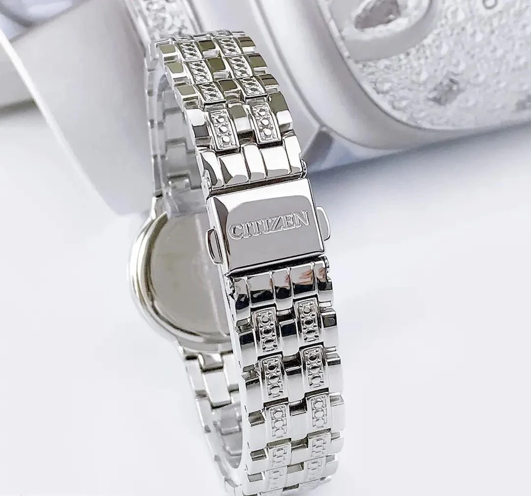 EW2341-63A Reloj Citizen Silhouette de mujer correa de metal - Image 2