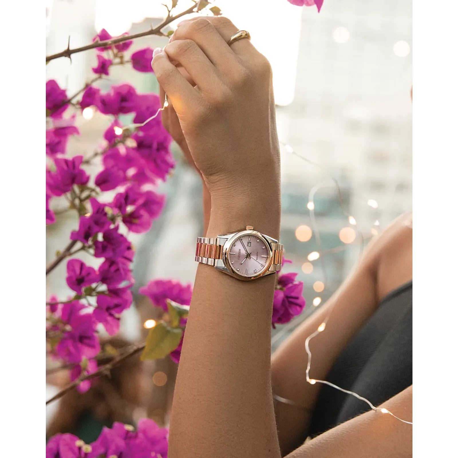 EW2706-58X Reloj Citizen Sport Luxury Eco-drive de mujer correa de acero inoxidable - Image 7