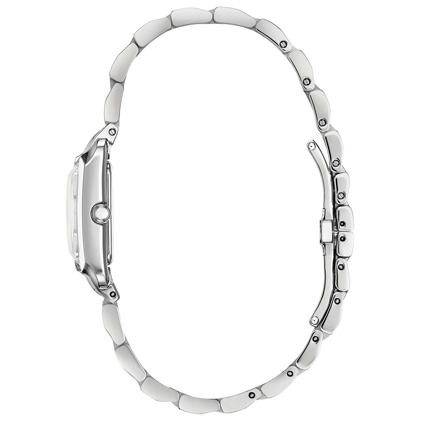 EW5551-56N Reloj Citizen L Blanca de mujer pulsera de metal 22 mm Eco-drive - Image 3