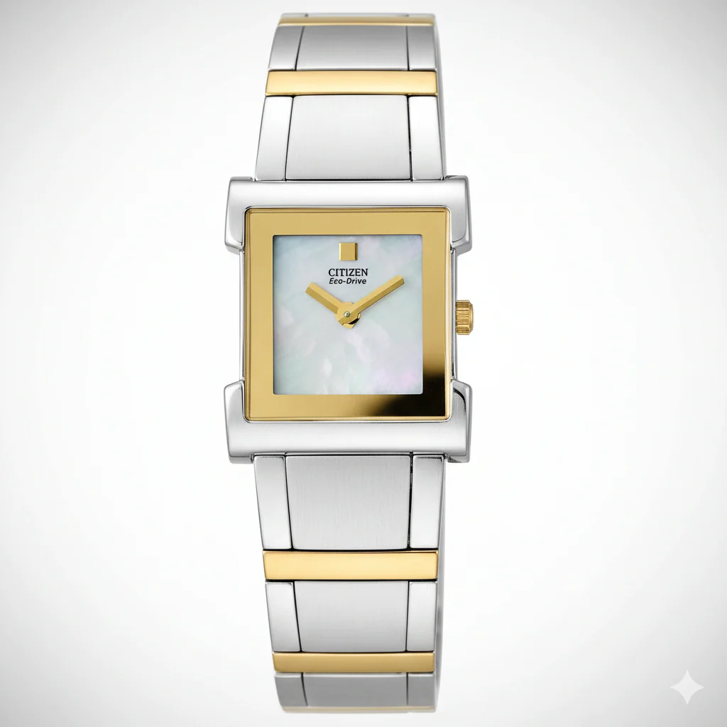 EW8314-55D Reloj Citizen unisex Eco-Drive pulsera de metal