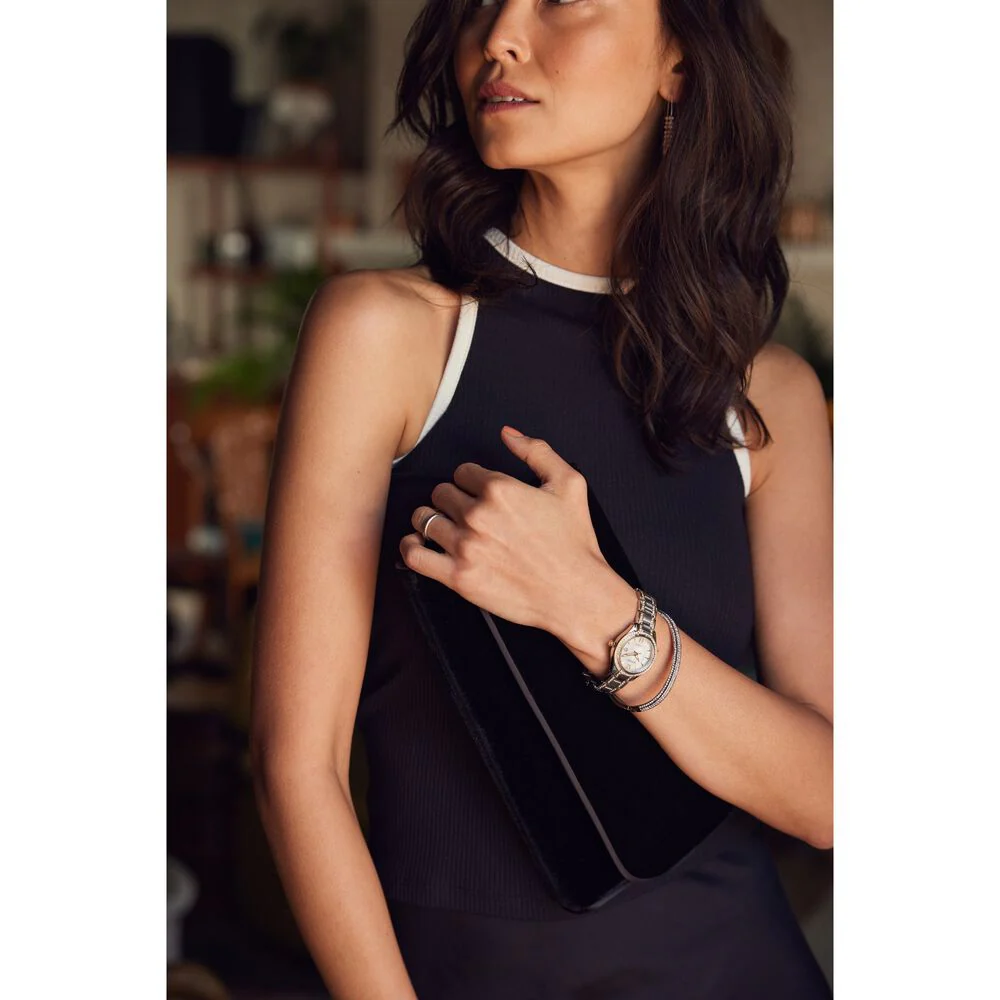 FE1234-50D Reloj Citizen Silhouette Crystal de señorita pulsera de metal - Image 4