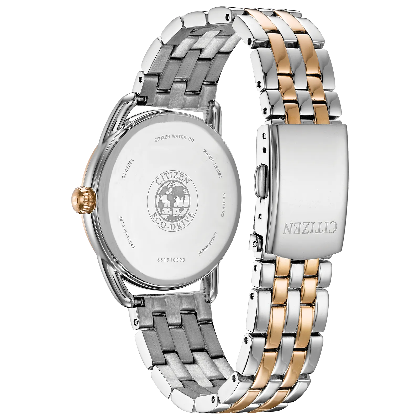 FE6086-74A Reloj Citizen Sport Eco-drive Casual de mujer correa de acero inoxidable 36 mm - Image 2
