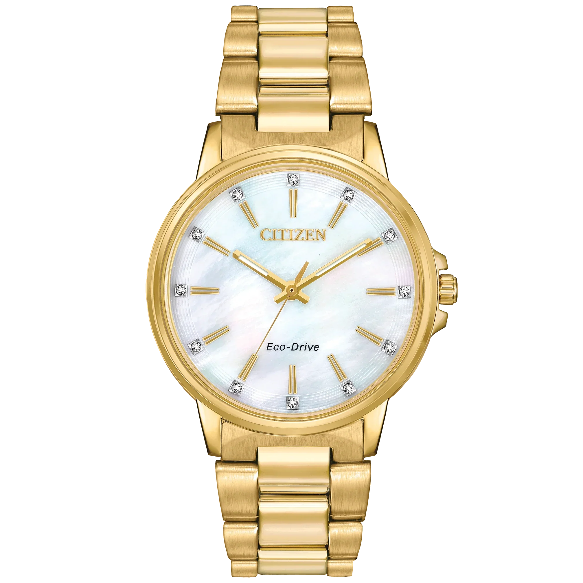 FE7032-51D Reloj Citizen Chandler de dama pulsera de metal Eco-drive