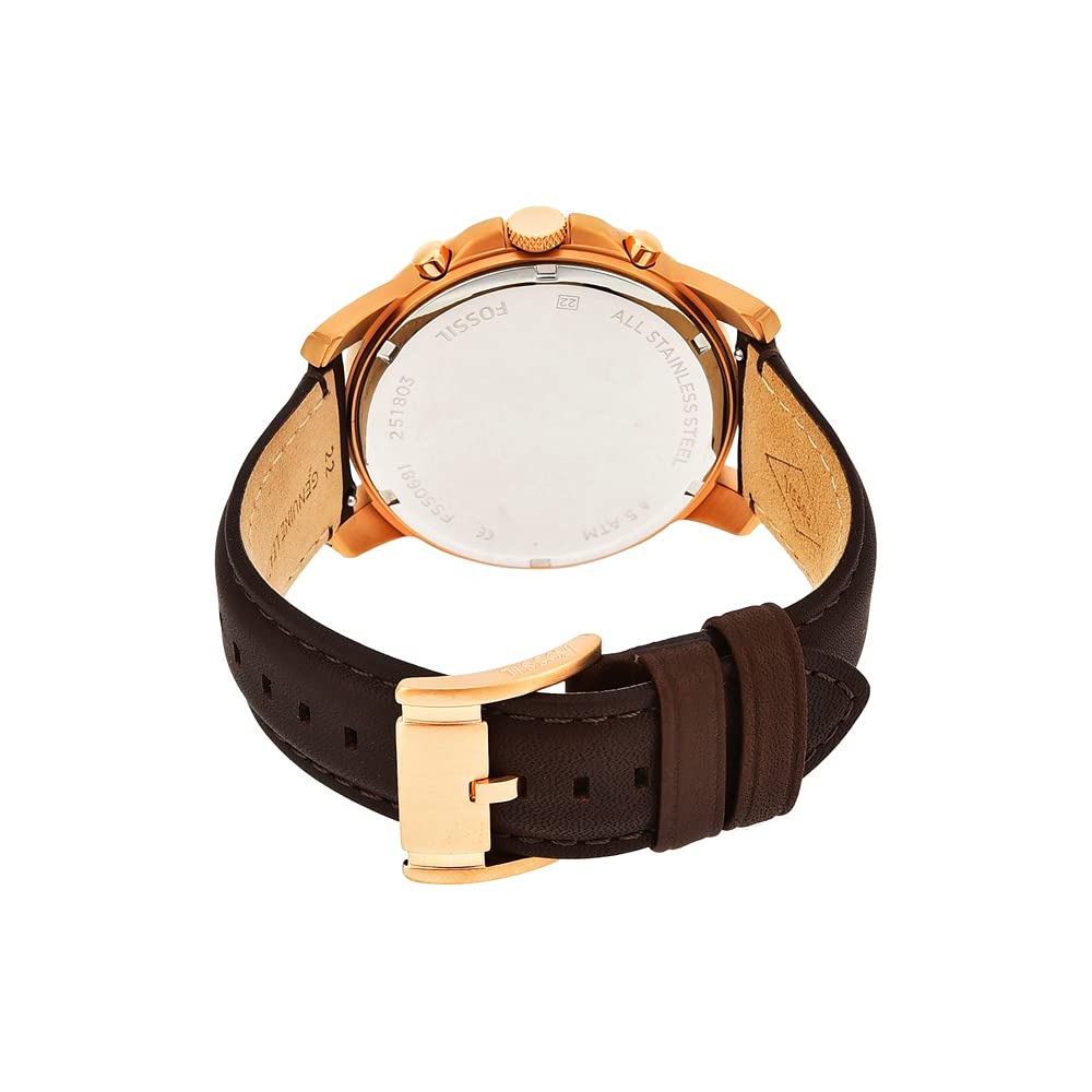 FS5068 Reloj Grant de hombre correa de cuero - Image 4