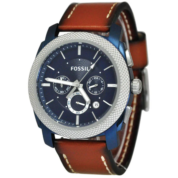 FS5232 Reloj Fossi Machine de hombre pulsera de cuero - Image 3