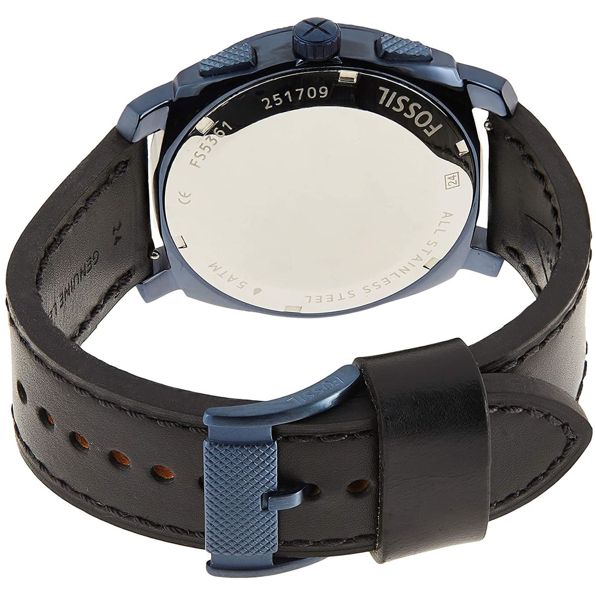 FS5361 Reloj Machine de hombre banda de piel 45 mm - Image 5
