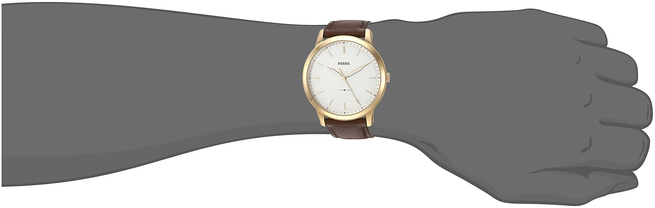 FS5397 Reloj The Minimalist de hombre correa de cuero - Image 2