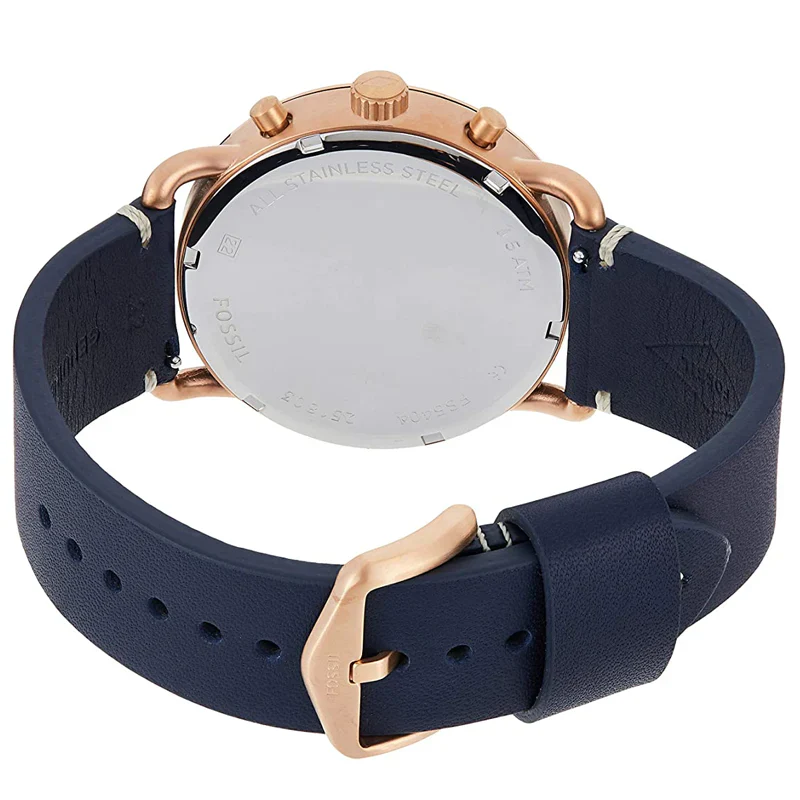 FS5404 Reloj The Commuter de hombre correa de cuero - Image 5