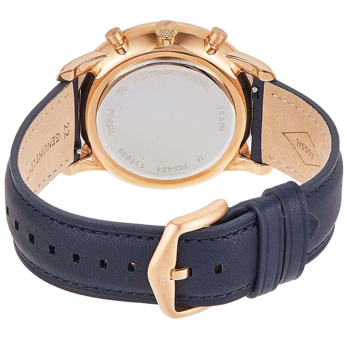 FS5454 Reloj Neutra de hombre banda de piel 44mm - Image 3