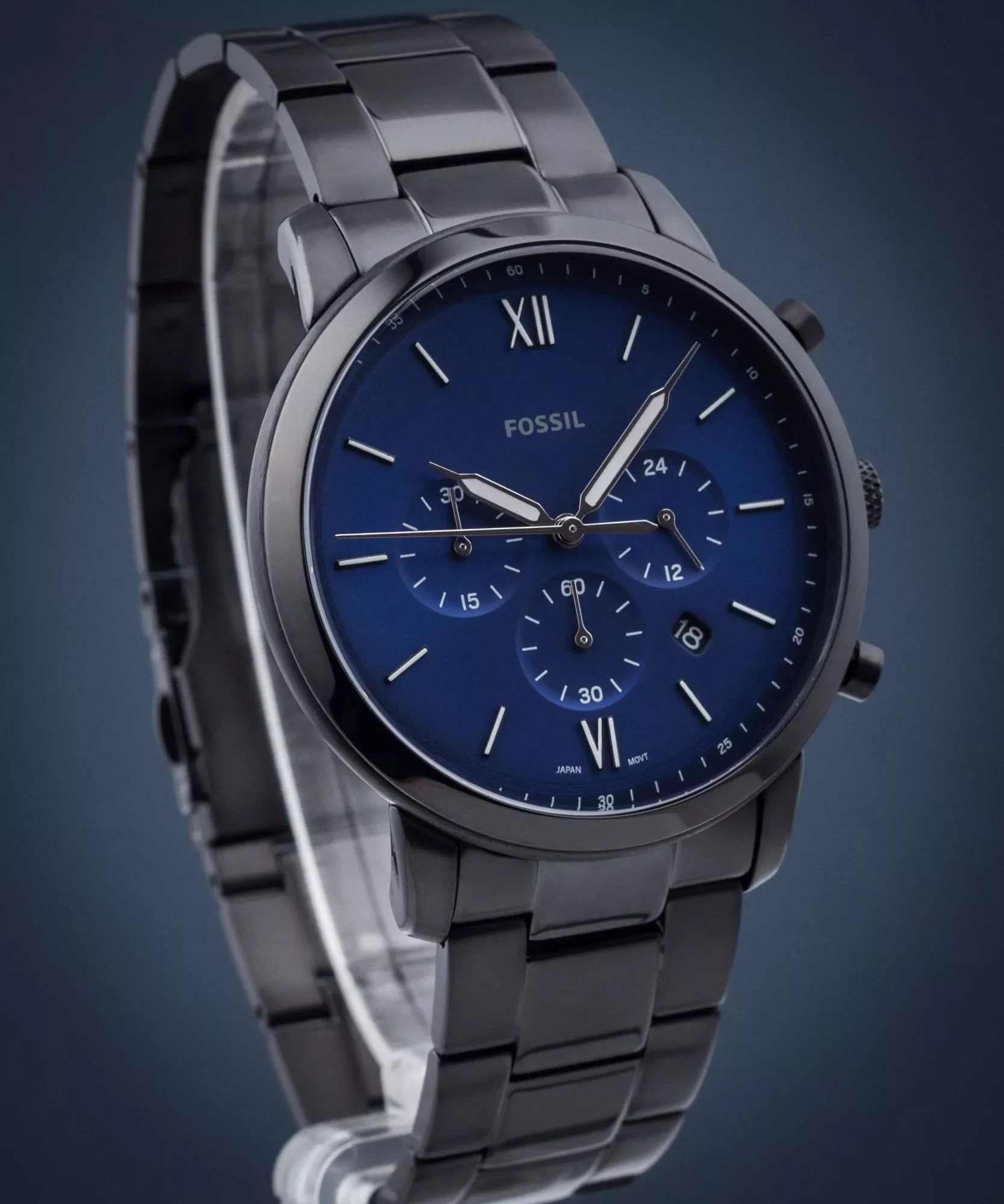 FS5698 Reloj Neutra de hombre banda de metal - Image 4