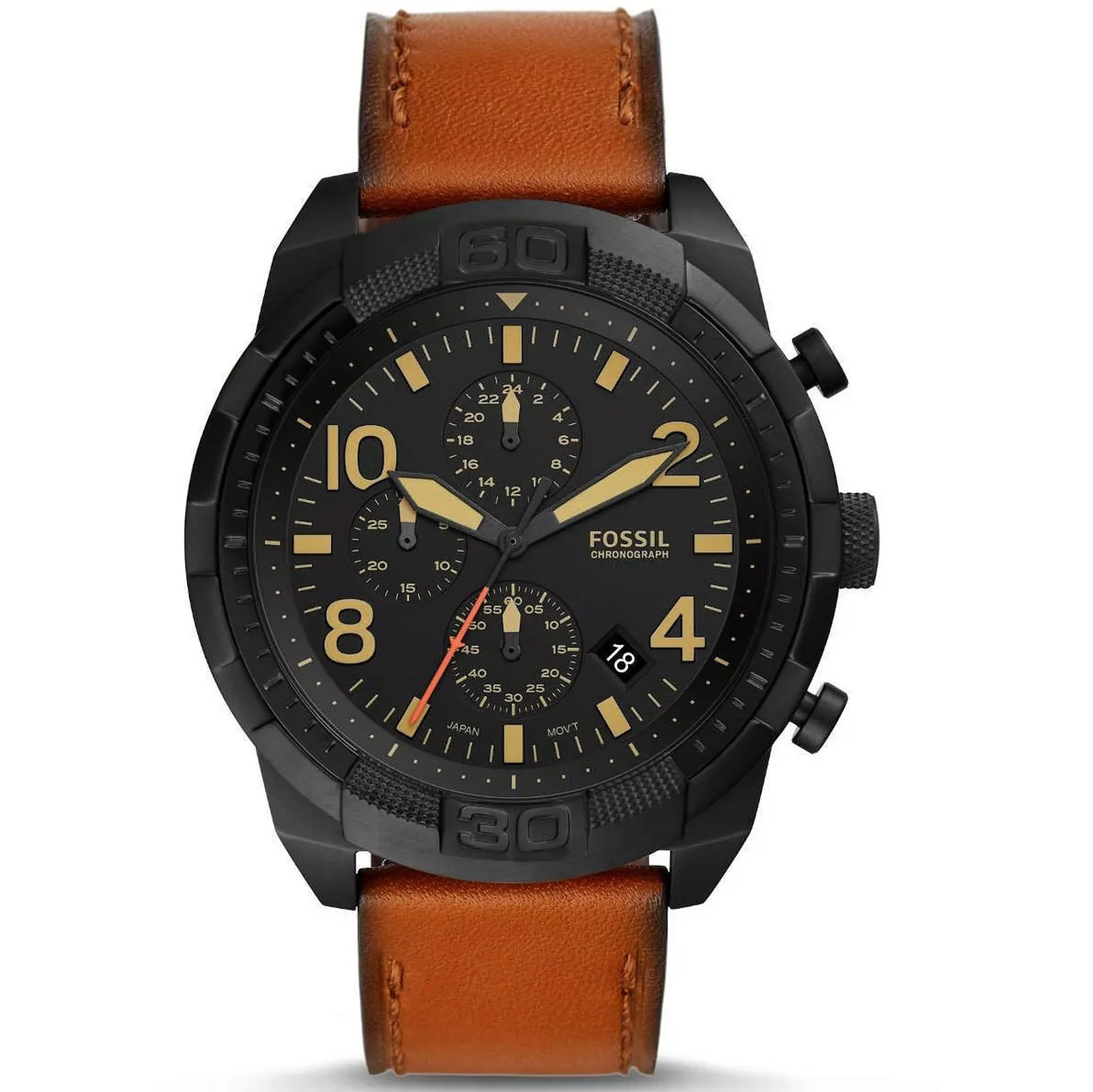 FS5714 Reloj Bronson de hombre pulsera de cuero 50 mm