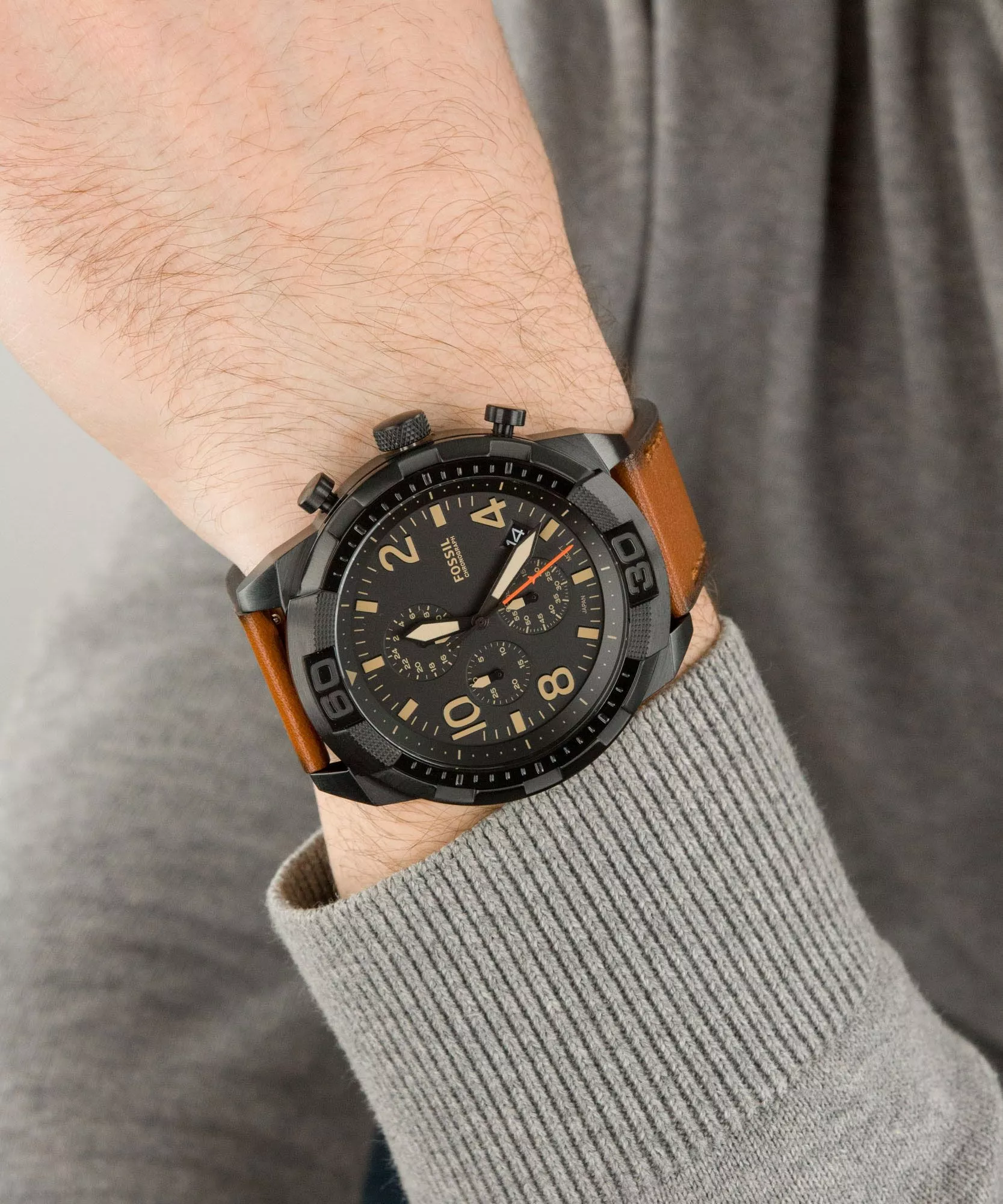 FS5714 Reloj Bronson de hombre pulsera de cuero 50 mm - Image 5