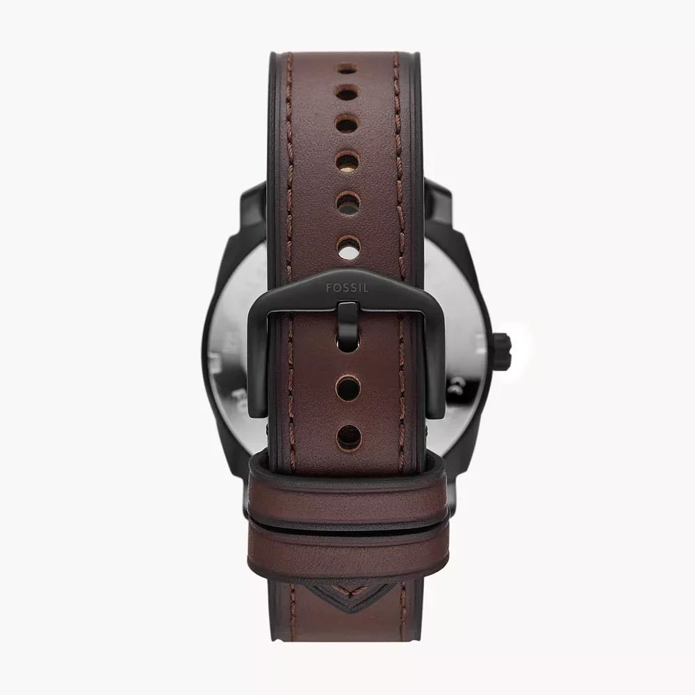 FS5901 Reloj Machine de hombre correa de piel - Image 3