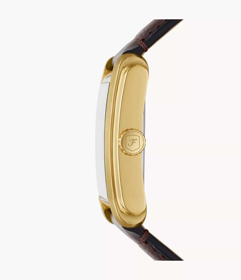 FS6011 Reloj Carraway de hombre pulsera de cuero 30 mm - Image 3