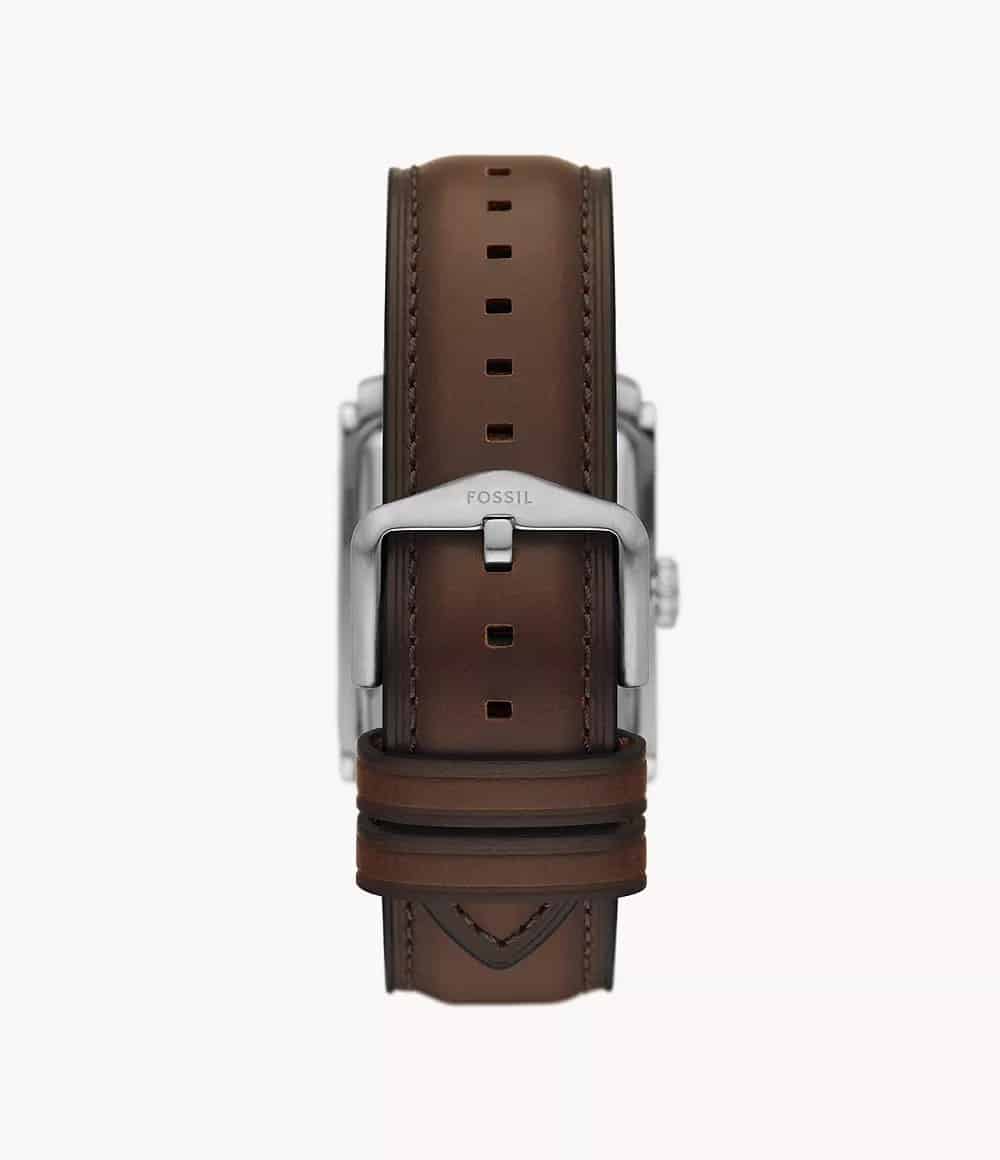 FS6012 Carraway para hombre pulsera de piel cuadrado - Image 4