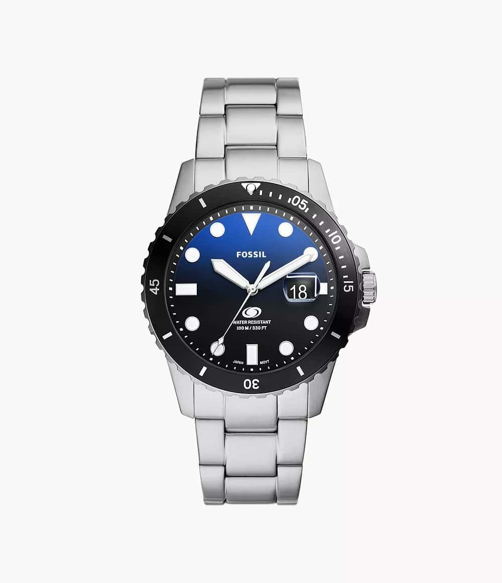 FS6038 Blue Dive para hombre pulsera de metal