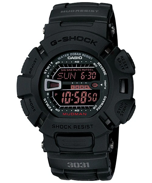 G-9000MS-1 Reloj G-Shock Mudman de hombre correa de silicona